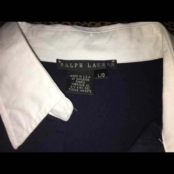 Cute Ralph Lauren navy and white top! - Picture 10 of 15